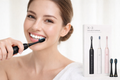 PORTABLE ELECTRIC TOOTHBRUSH WITH 2 REPLACEABLE HEADS – COMPACT & LIGHTWEIGHT FOR HOME & TRAVEL